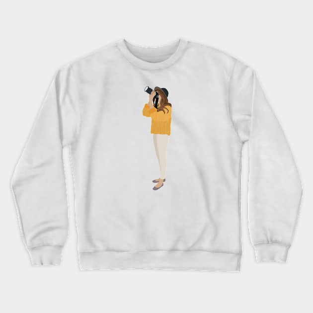 Travel Time Crewneck Sweatshirt by piscoletters